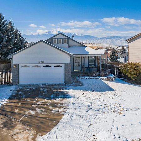 Cozy 4Br House With Peak Views In Colorado Springs Exterior foto