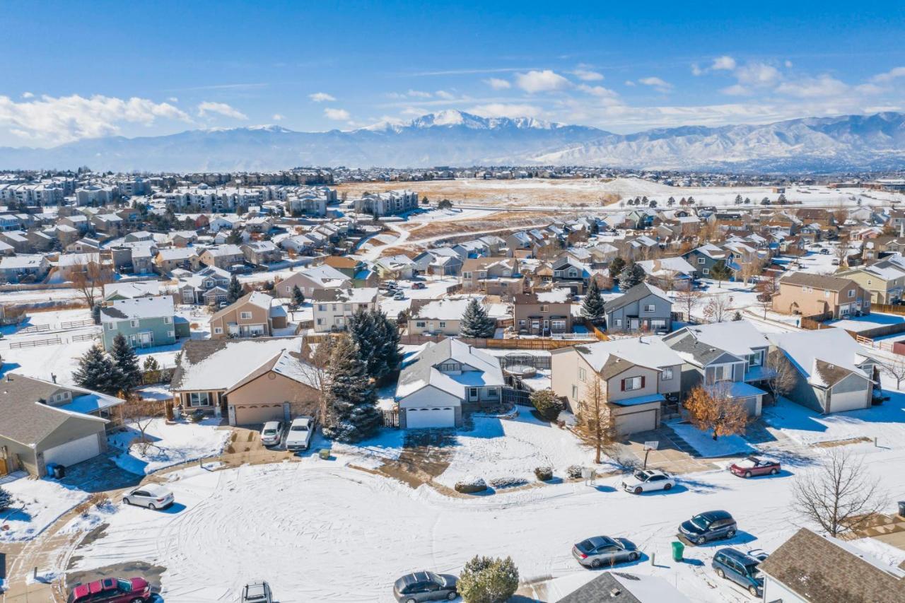 Cozy 4Br House With Peak Views In Colorado Springs Exterior foto