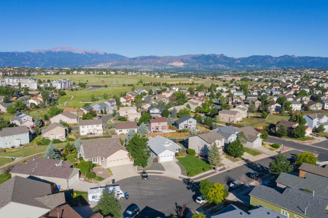 Cozy 4Br House With Peak Views In Colorado Springs Exterior foto
