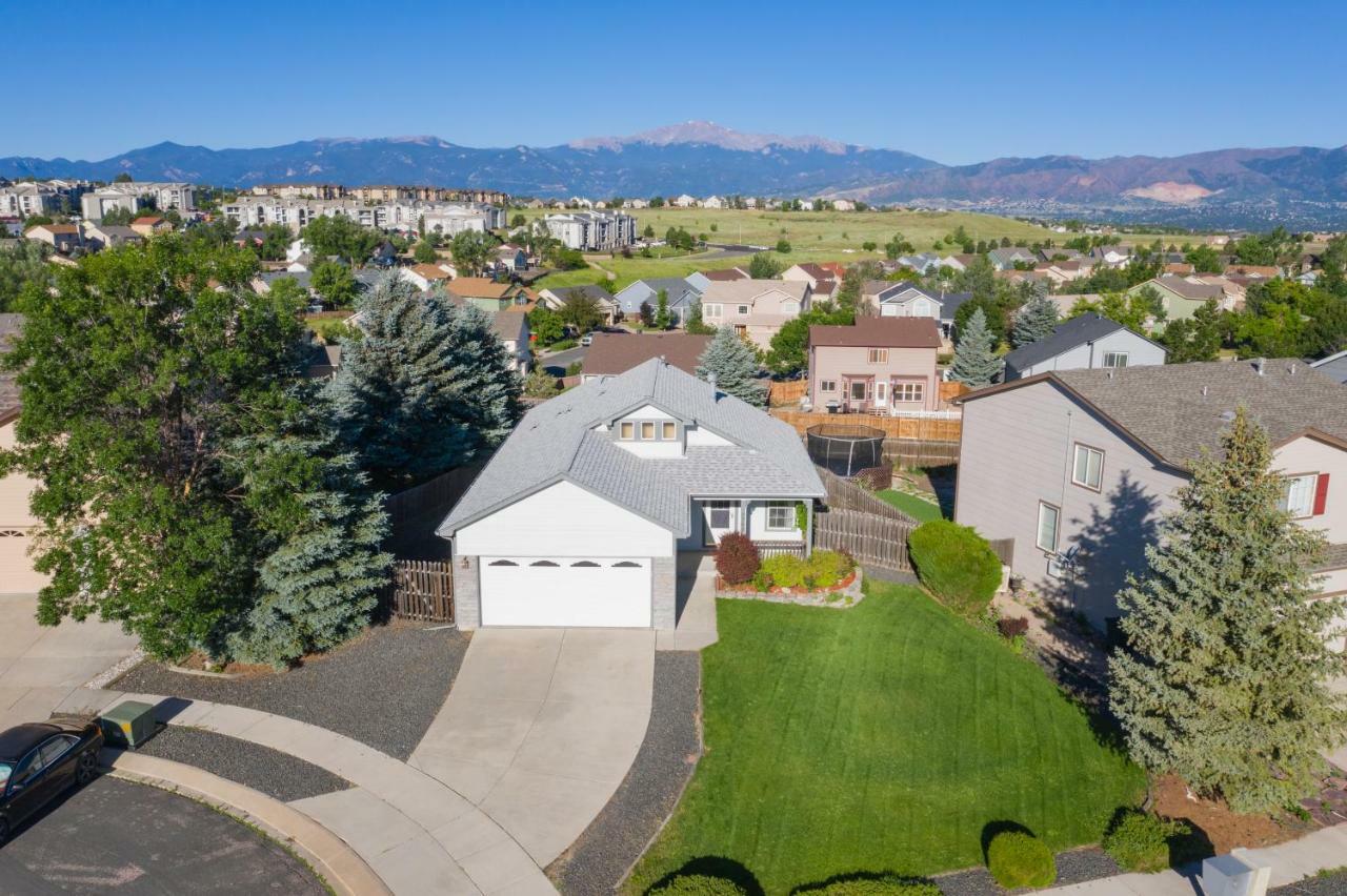 Cozy 4Br House With Peak Views In Colorado Springs Exterior foto