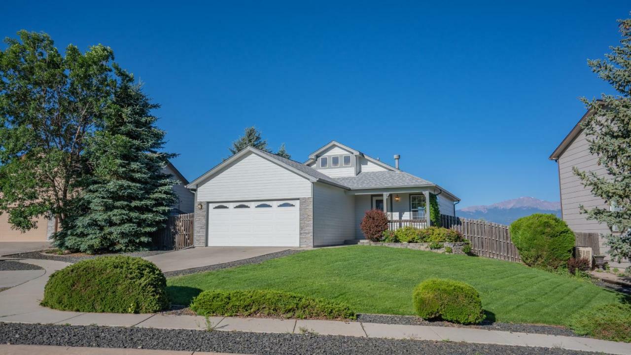 Cozy 4Br House With Peak Views In Colorado Springs Exterior foto